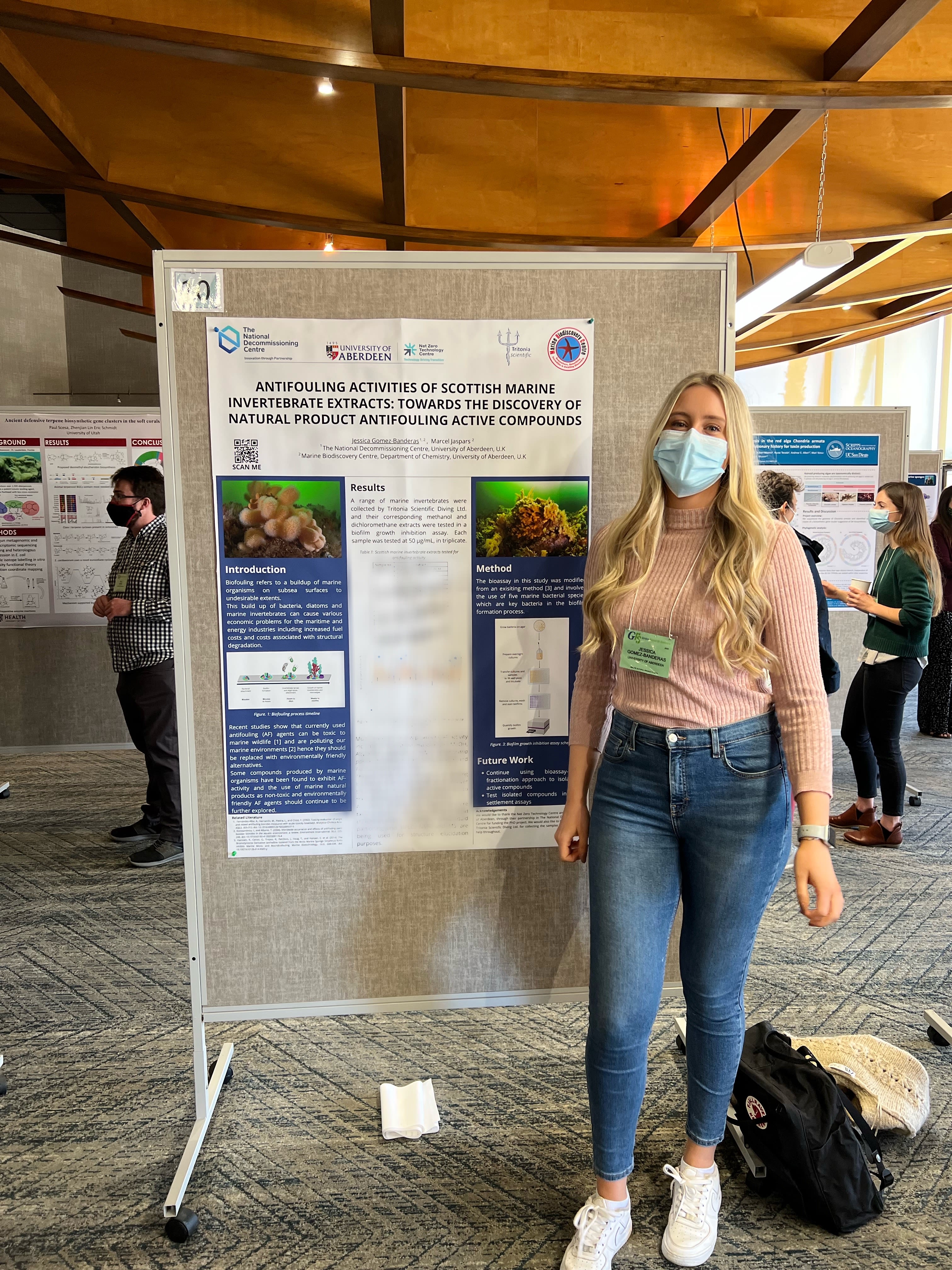 Dr Gomez-Banderas at a conference in California