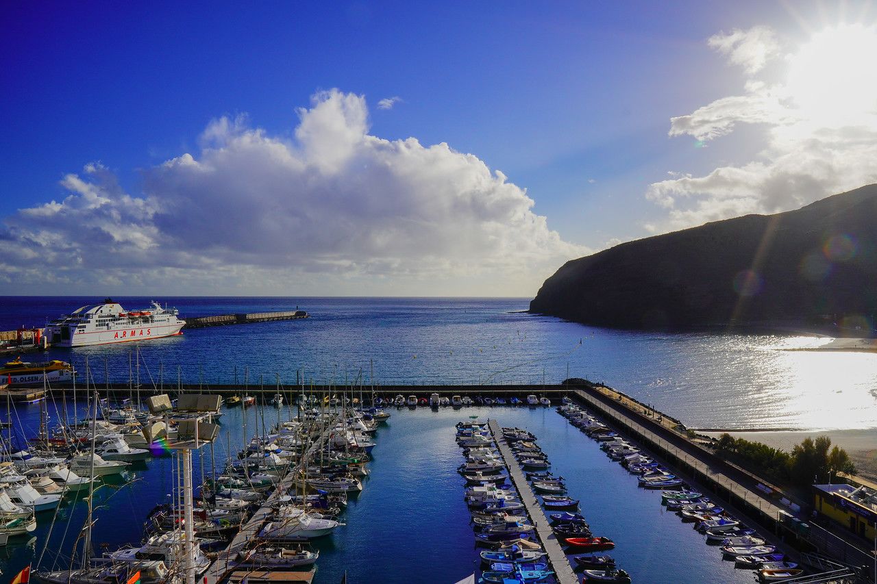 The start point for the Talisker Whisky Atlantic Challenge