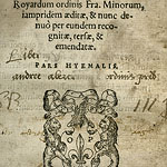 Homiliae in omnes epistolas domincales, iuxta literam.